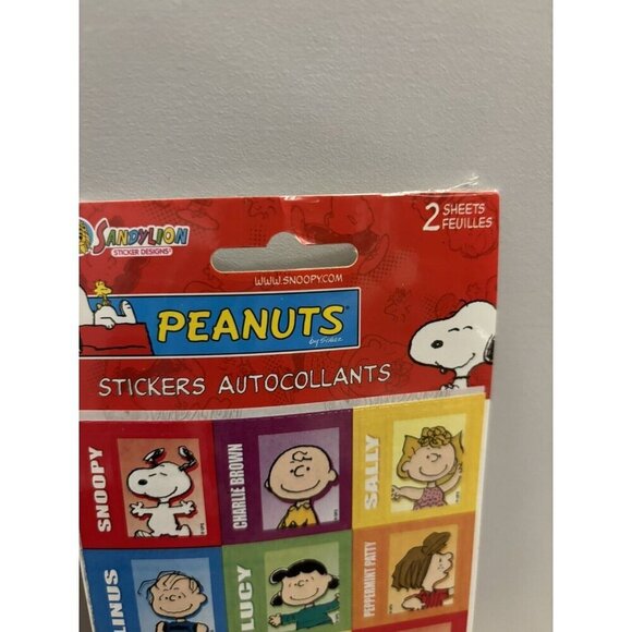 Sandylion Snoopy Peanuts Stickers - Picture 3 of 6